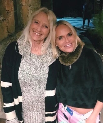 Kristin Chenoweth with her biological mom, Lynn.